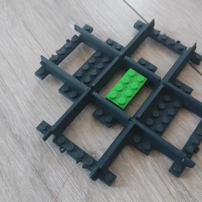 Lego train - Đường ray giao nhau (Cross track rail)
