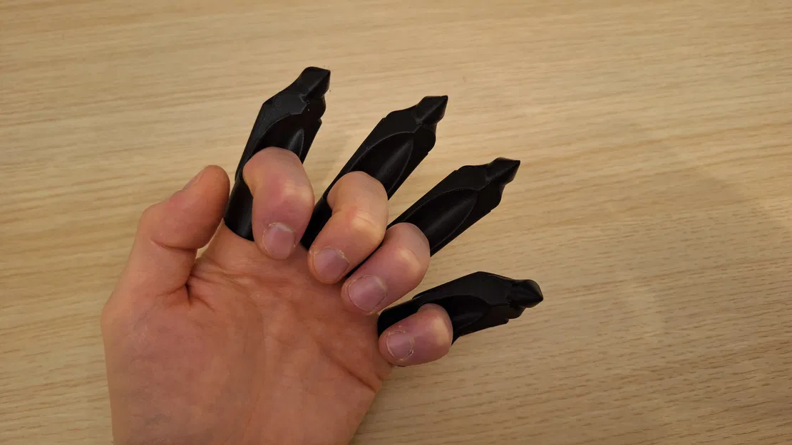 Móng vuốt ngón tay (Finger Claw) - Phụ kiện hóa trang in 3D cực chất - Image 2