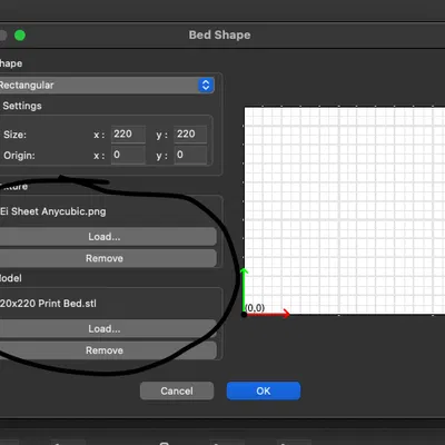 Mô hình bàn in Anycubic Kobra Go cho SuperSlicer