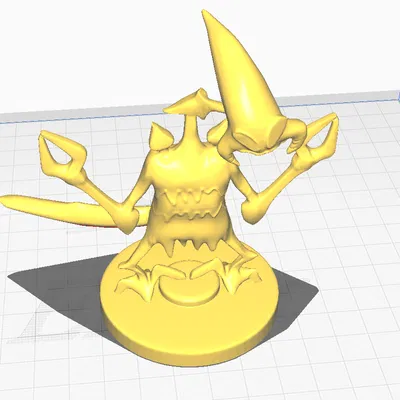 Mô hình 3D nhân vật Kurvinox từ series Kapitan Bomba