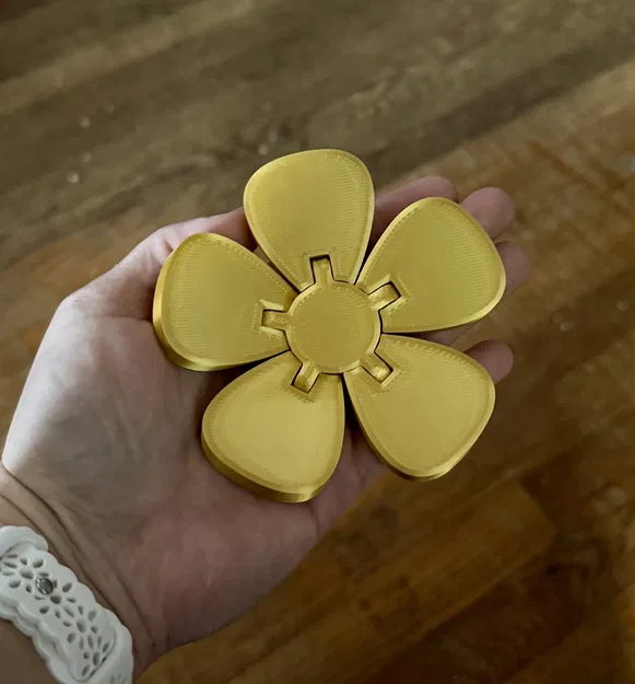 Mô hình Articulated Flexi Flower - Đồ chơi bông hoa cử động linh hoạt - Image 1