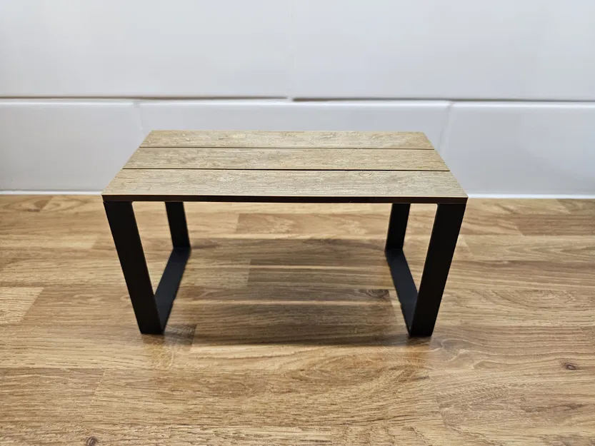 Bàn ăn Barbie Plank - Phụ kiện nội thất búp bê - Image 4