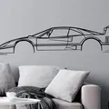 Tranh treo tường dạng hình bóng xe Ferrari F40 - Thumbnail 2