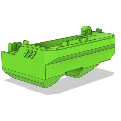 Bambu Lab P1P / P1S Fan Flow Duct - Nâng cấp khả năng làm mát