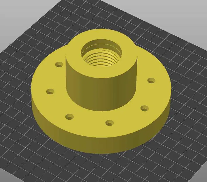 Mặt bích (Faceplate) cho máy tiện gỗ M33 x 3,5 - Phụ kiện DIY chất lượng - Image 1