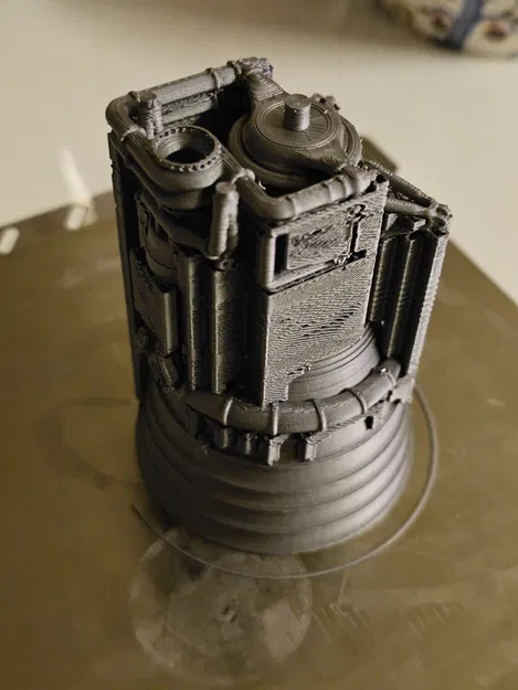 Mô hình động cơ tên lửa Saturn V F-1 (đã gộp liền khối) - Image 2