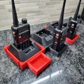 Khay Sạc và Giá Đỡ Bộ Đàm Baofeng UV-5R Có Khóa Liên Động - Thumbnail 2