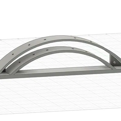 Giá treo phi tiêu 6 cây 3D cực gọn - Có thể để bàn hoặc treo tường