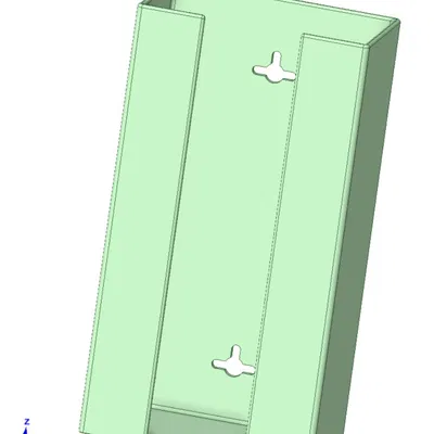 Giá treo hộp găng tay dùng một lần 3D thiết kế gọn gàng