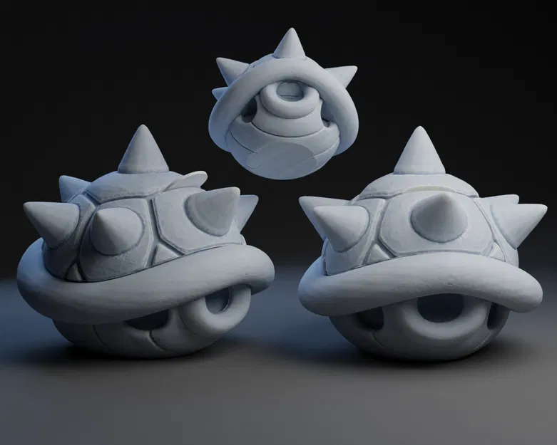 Mô hình Vỏ gai Bowser (Bowser Spikey Shell) cực chất cho fan Mario - Image 1