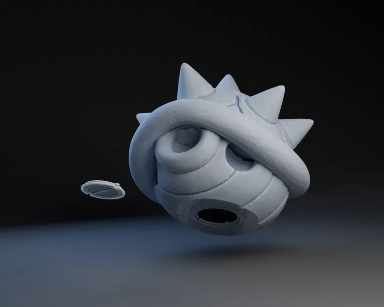 Mô hình Vỏ gai Bowser (Bowser Spikey Shell) cực chất cho fan Mario - Image 2