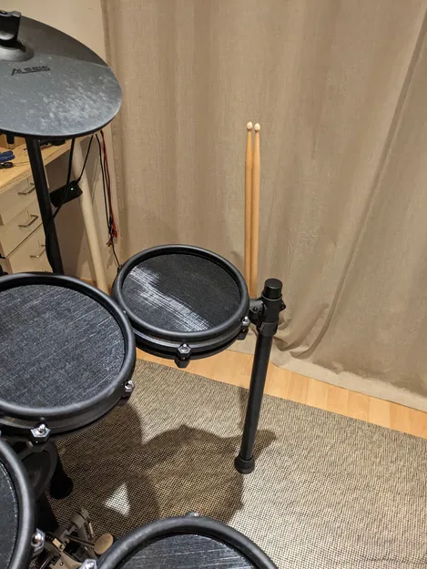 Giá đỡ dùi trống in 3D cho bộ Alesis Nitro Mesh tiện lợi - Image 3