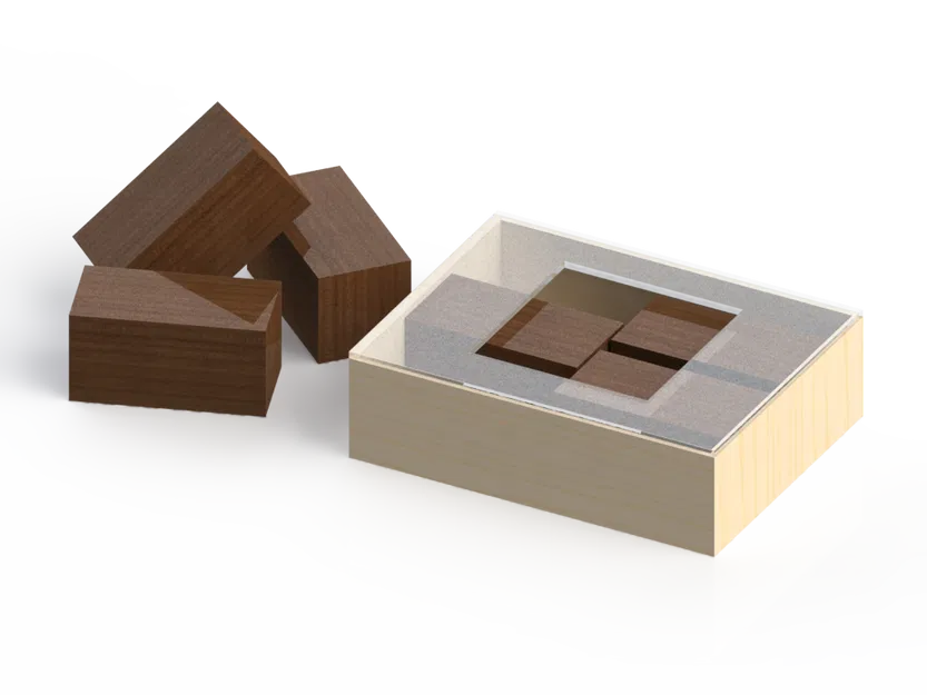 Box Puzzle - Mô hình xếp hình hộp trí tuệ - Image 1