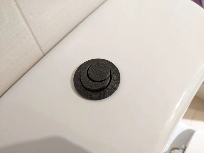 Nút nhấn xả nước bồn cầu Roca - Giải pháp thay thế in 3D hữu ích - Image 1