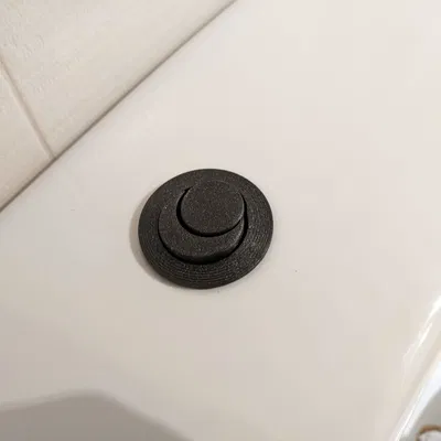 Nút nhấn xả nước bồn cầu Roca - Giải pháp thay thế in 3D hữu ích