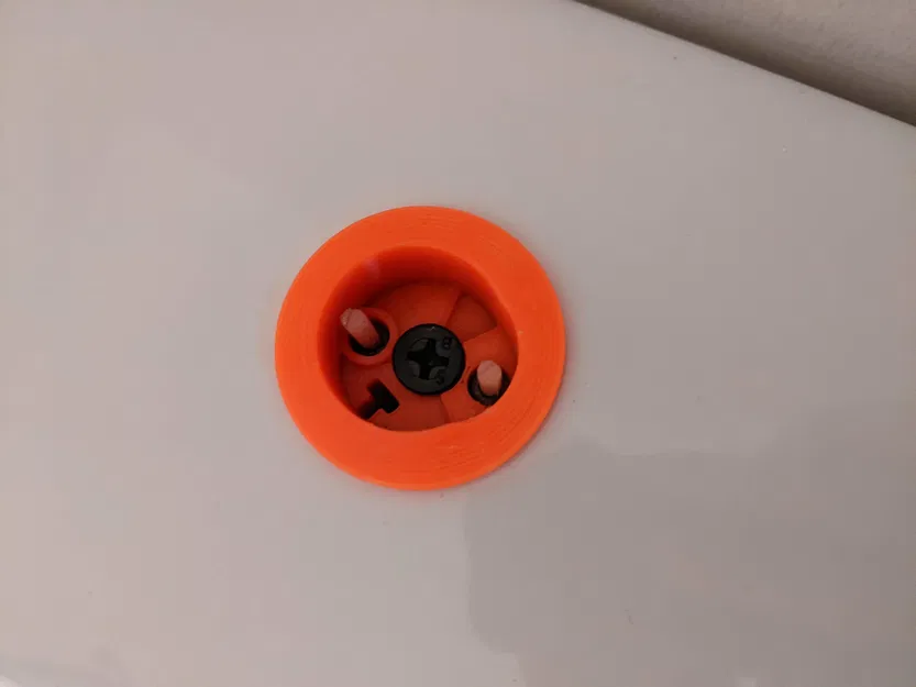 Nút nhấn xả nước bồn cầu Roca - Giải pháp thay thế in 3D hữu ích - Image 2