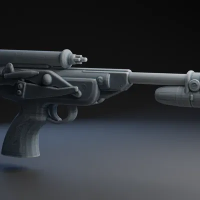 Mô hình súng 3D Star Wars DL-15 từ Fallen Order cực chất