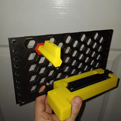 Bảng gắn Honeycomb Storage Wall (HSW) 3U cho tủ rack 10 inch