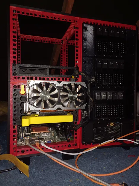 Bảng gắn Honeycomb Storage Wall (HSW) 3U cho tủ rack 10 inch - Image 3