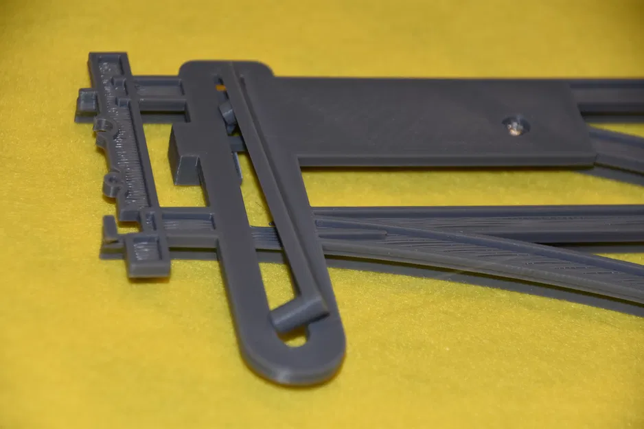 Bộ đường ray tàu hỏa Lego giao cắt nhỏ gọn tích hợp aiguillage - Image 6