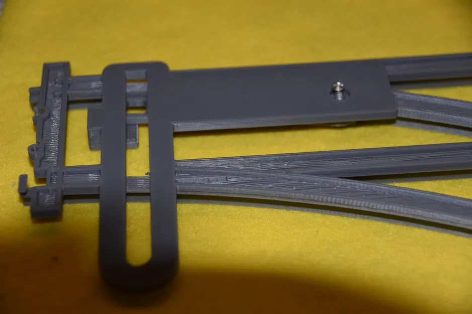 Bộ đường ray tàu hỏa Lego giao cắt nhỏ gọn tích hợp aiguillage - Image 7