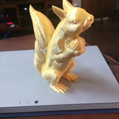 Squizzle! Mô hình chú sóc điêu khắc không cần support