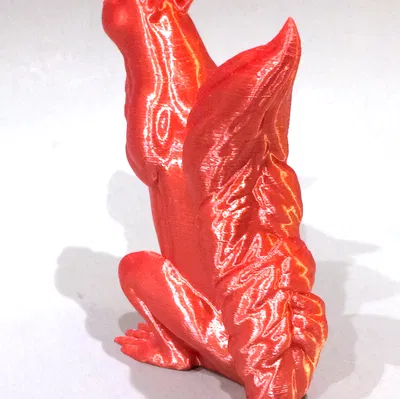 Squizzle! Mô hình chú sóc điêu khắc không cần support