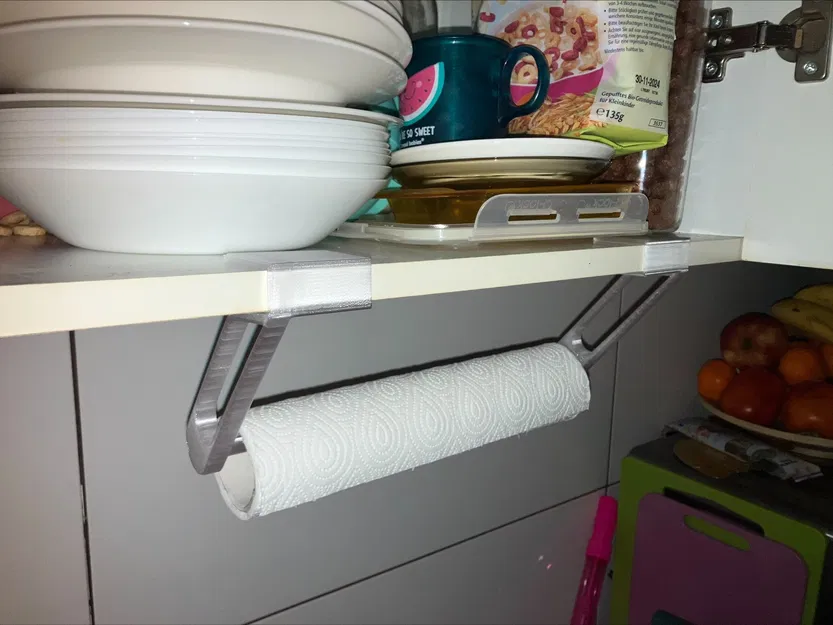 Giá treo khăn giấy 3D tiện lợi cho nhà bếp gọn gàng - Image 5