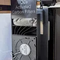 Lọc than hoạt tính khử mùi VOC dùng quạt AUX cho Bambu Lab P1P (kiểu Nevermore) - Thumbnail 2