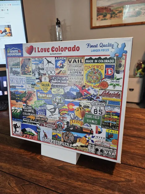 Kệ Đỡ Hộp Tranh Ghép Hình 3D - Tiện Lợi Cho Người Đam Mê Puzzle - Image 1