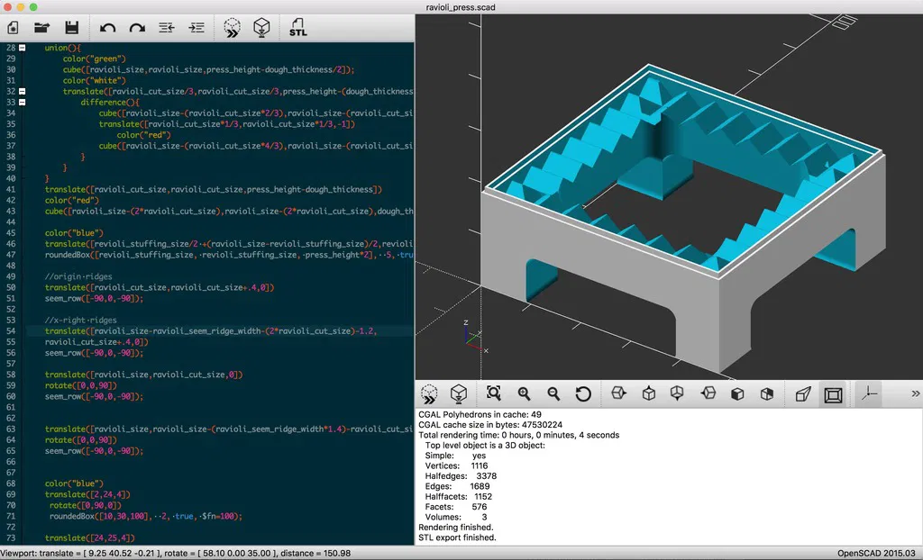 Khuôn làm Ravioli Nonna Luisa - Image 5
