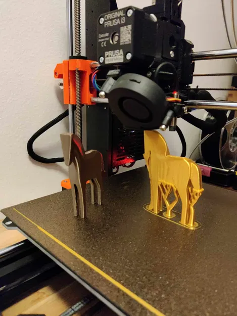 Mô hình chú ngựa gỗ cổ điển - File in 3D nghệ thuật độc đáo - Image 2