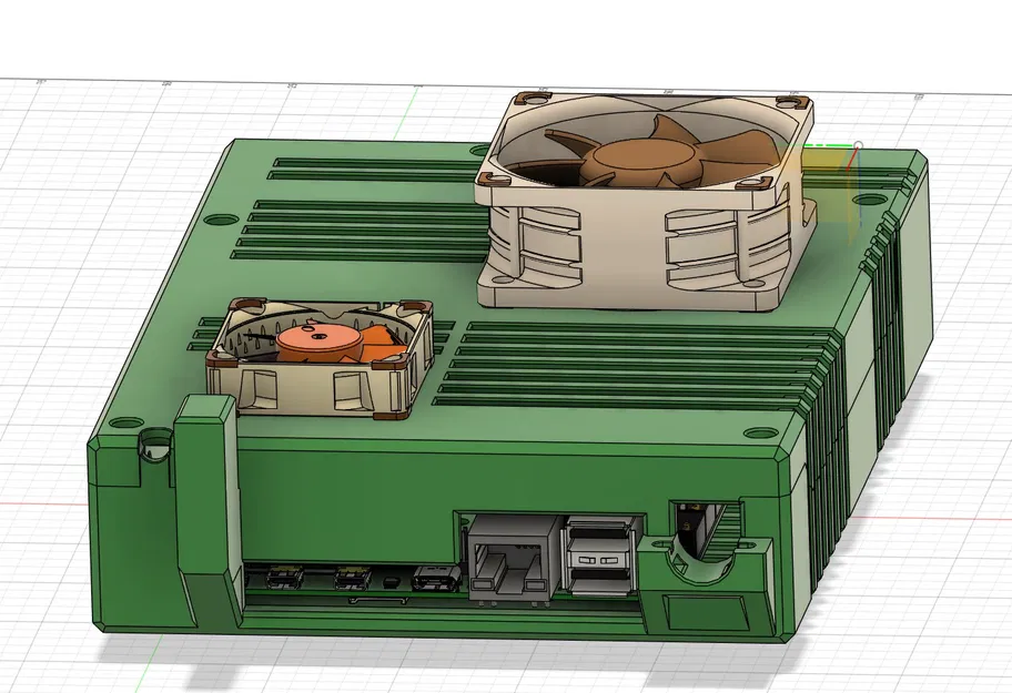 Hộp bảo vệ BigTreeTech Manta M8P cho máy in Caribou - Image 2