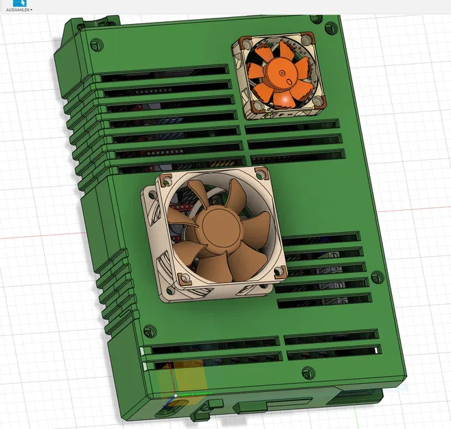 Hộp bảo vệ BigTreeTech Manta M8P cho máy in Caribou - Image 3