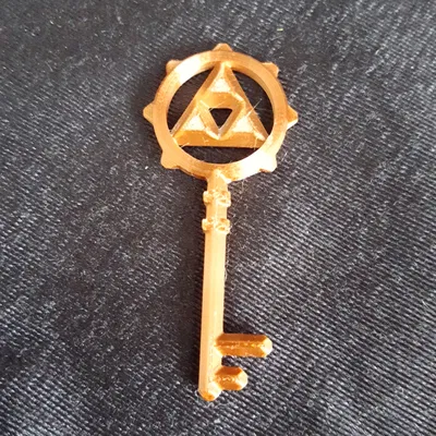 Mô hình chìa khóa Zelda Triforce - Phụ kiện cosplay độc đáo cho fan