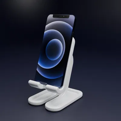 Giá đỡ điện thoại để bàn (mobile phone stand) thiết kế tối giản