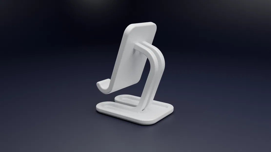 Giá đỡ điện thoại để bàn (mobile phone stand) thiết kế tối giản - Image 2