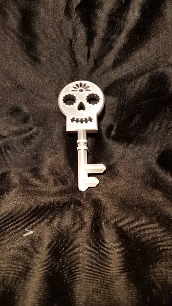 Mô hình chìa khóa xương đầu lâu Dia de los Muertos in 3D - Image 1