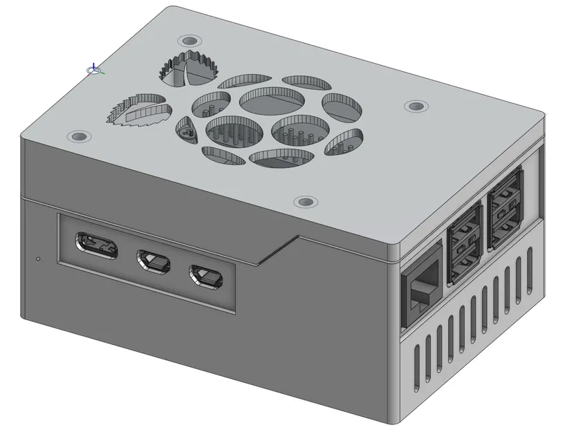 Vỏ case Raspberry Pi 5 dùng kèm HatDrive Bottom và tản nhiệt MC1 - Image 1