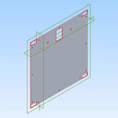 Tấm che trên (Top Panel) cho Ender 5 Pro Zero G Mercury