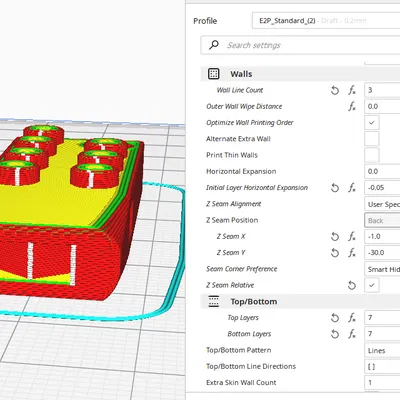 Còi móc khóa (Tương thích với các loại gạch lắp ráp)