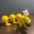Mô hình Wiggler từ Mario có khớp nối linh hoạt - Thumbnail 1