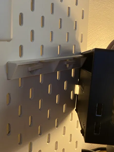 Giá treo tường 3D cho Nintendo Switch trên bảng Ikea Skadis - Image 2