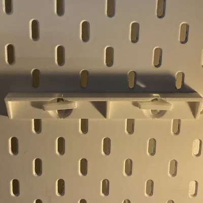 Giá treo tường 3D cho Nintendo Switch trên bảng Ikea Skadis