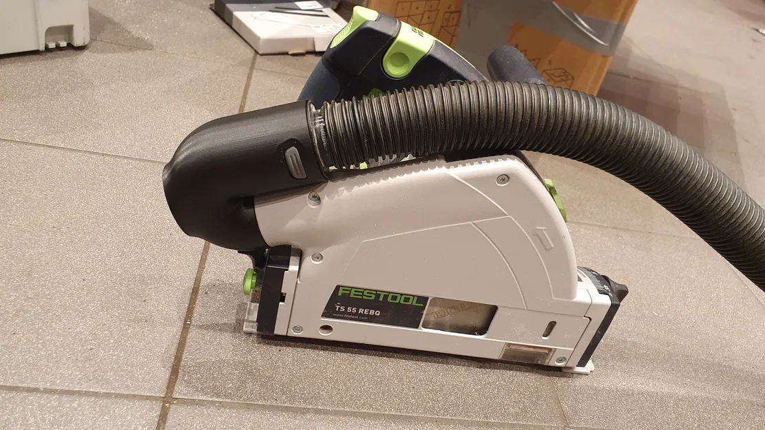 Adapter xoay 180 độ cho ống hút máy cưa đĩa Festool kết nối Kärcher - Image 1