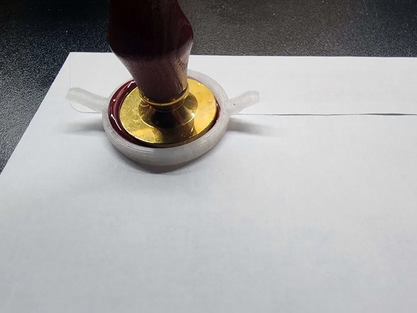 Bộ khuôn in 3D tạo dấu sáp (Wax Seal Molds) cho con dấu 31mm - Image 2