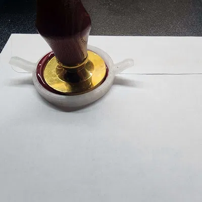 Bộ khuôn in 3D tạo dấu sáp (Wax Seal Molds) cho con dấu 31mm