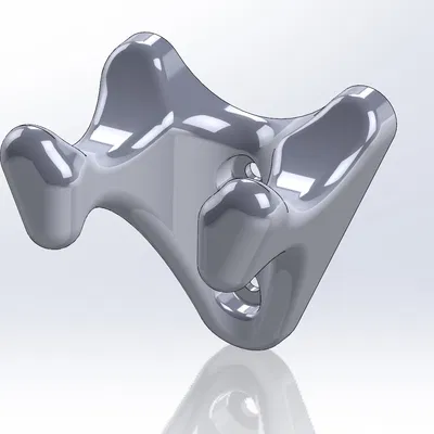 Móc treo đàn Ukulele gắn tường 3D - Thiết kế gọn gàng, an toàn