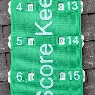 Bộ đếm điểm Golf Score Keeper - Phụ kiện in 3D hữu ích cho Golfer