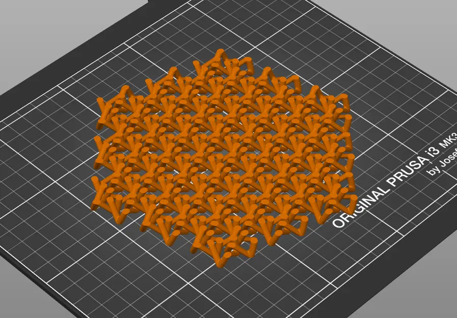 Mô hình lưới tam giác linh hoạt (Triangle Mesh/Chainmail) in 3D - Image 2